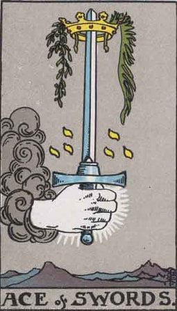 Ace of Swords Tarot Image